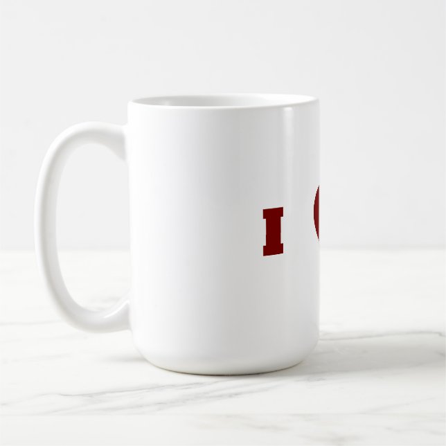I love me mug kaffeetasse (Links)