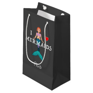 I Love Mermaids Design - Sac Cadeau - Petit