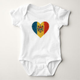 I love Moldova – Iubesc Moldova  Baby Strampler