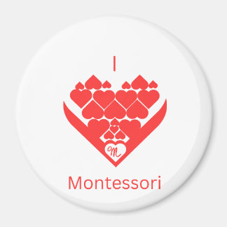 I Love Montesssori Magnet