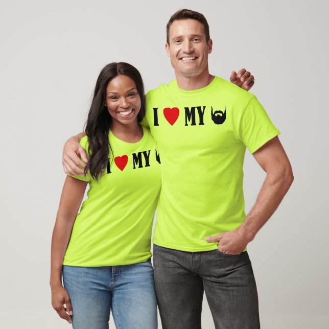 I Love My Beard T-Shirt (Unisex)
