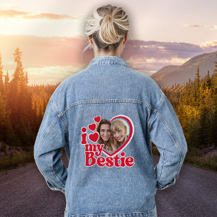 I Love My Bestie Photo Retro