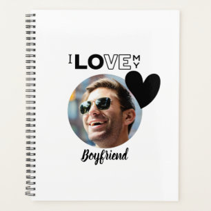 I Love My BOYFRIEND Photo Cadeau Mari Fiance PÈRE