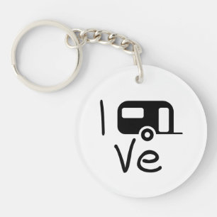 i love my caravan. J'aime le camping. Vacances