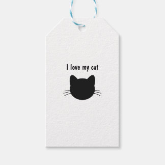 I love my cat geschenkanhänger