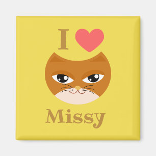 I love my cat magnet