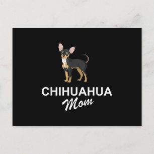 I Love My Chihuahua Lover Ohrtidea Chiwawa Mom Postkarte