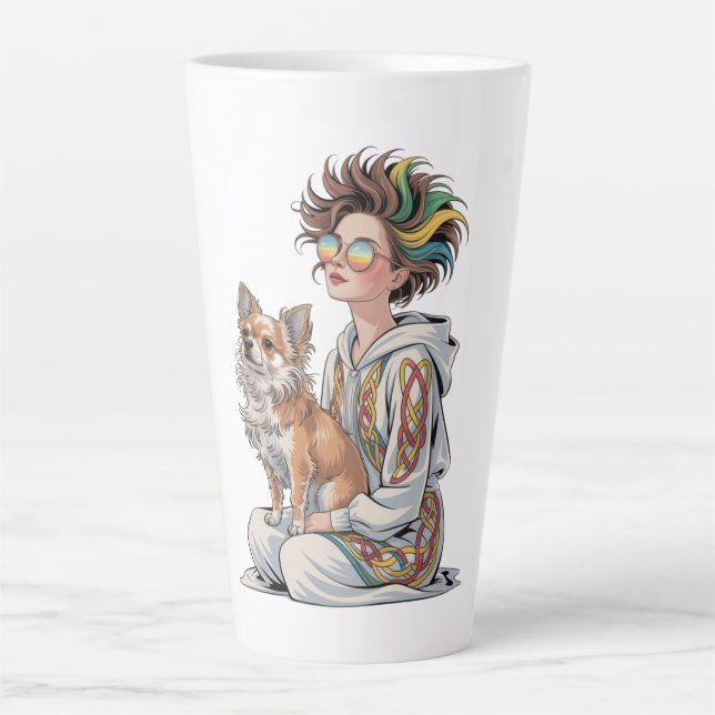  i love my chihuahua  milchtasse (Vorderseite)