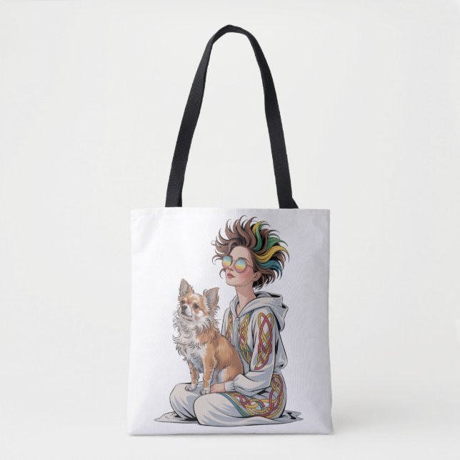  i love my chihuahua  tasche (Vorderseite)
