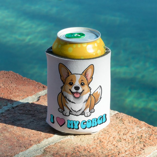 I Love My Corgi Dosenkühler (In Situ Pool)