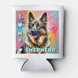 I love my German Shepherd Dosenkühler