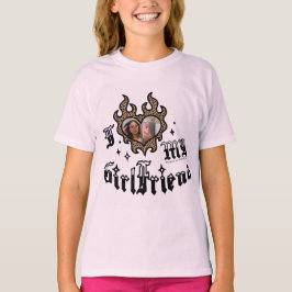 I Love My Girlfriend - Cheetah - DingusDesign T-Shirt
