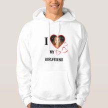  I Love My Girlfriend Dein Photo im Herz 