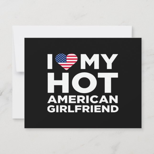 I Love My Hot American Girlfriend (Vorderseite)
