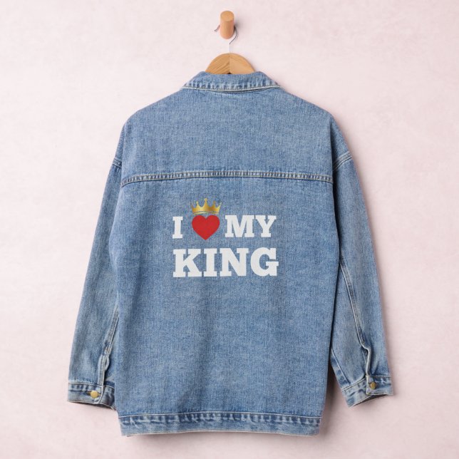 I love my king  jeansjacke (Hangar)