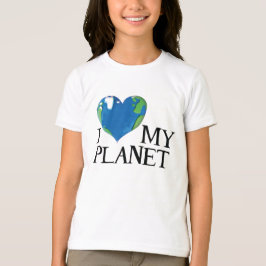 I love my planet kids shirt