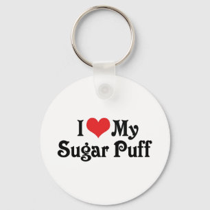 I Love My Sugar Puff Schlüsselanhänger