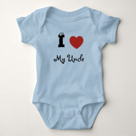 I love my uncle romper. baby strampler