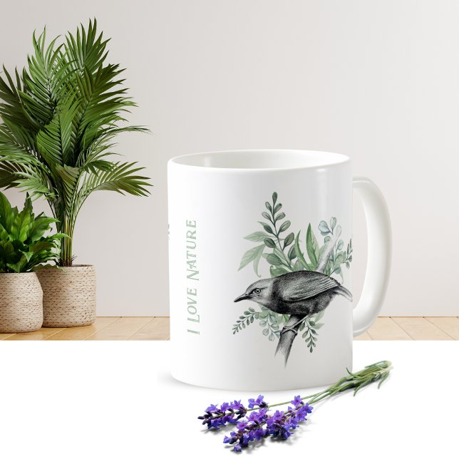 I Love Nature Coffee Mug (Créateur téléchargé)