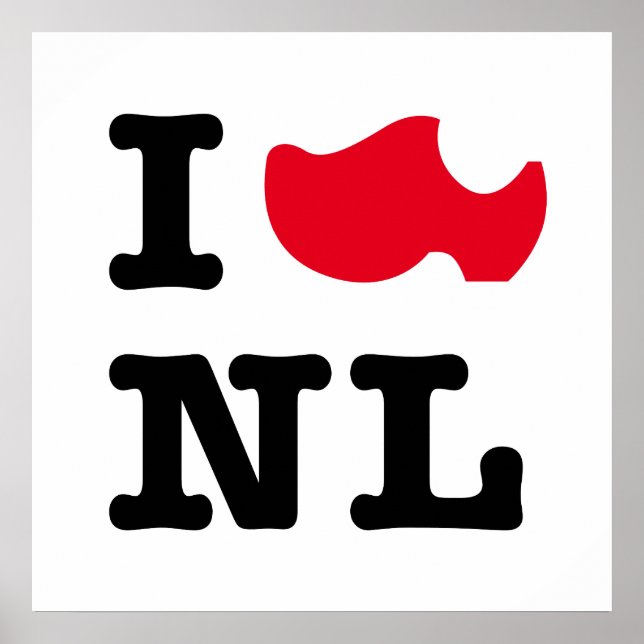I love NL, I love Holland Poster (Vorne)