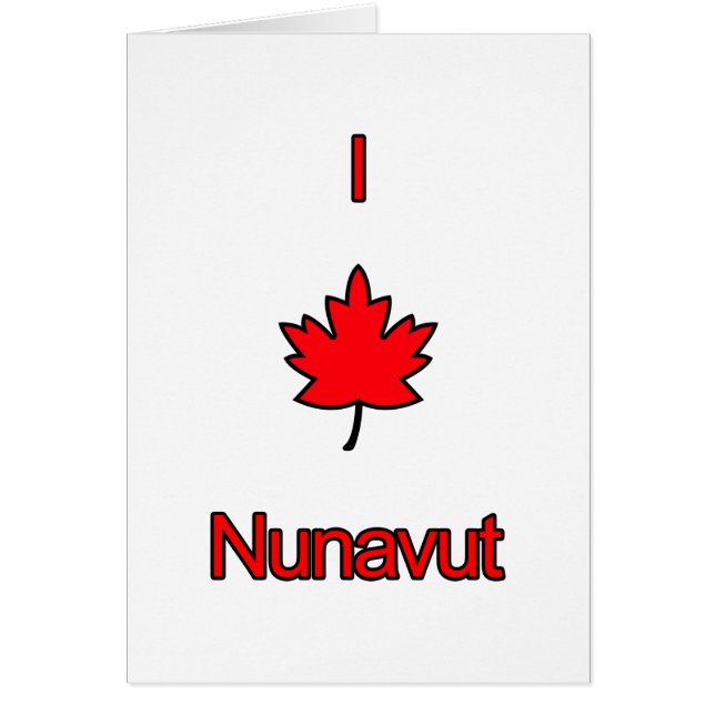 I Love Nunavut (Devant)