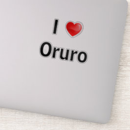 I love Oruro Aufkleber