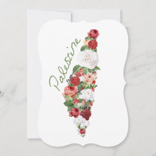 I Love Palestine Ma patrie Carte palestinienne Gro