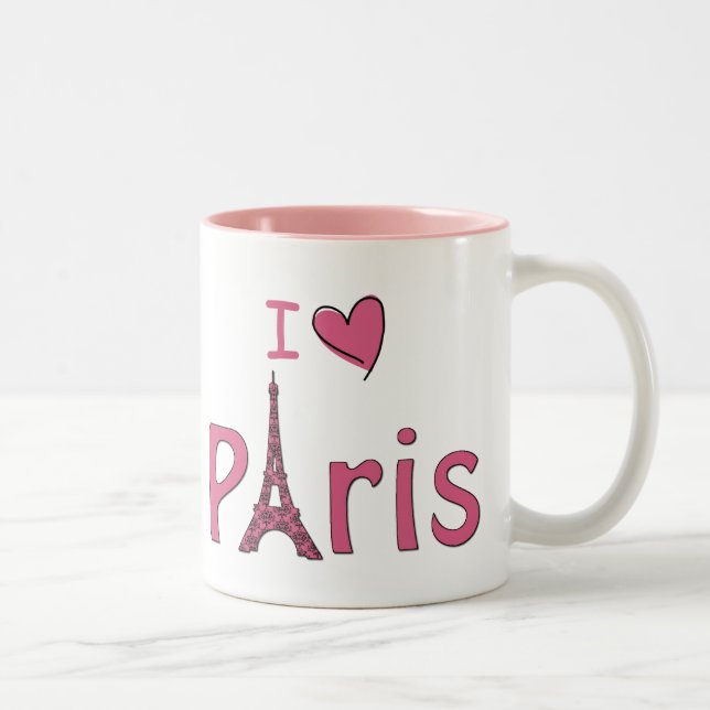 I Love Paris Mug (Droit)