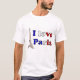 I love Paris T-Shirt (Vorderseite)