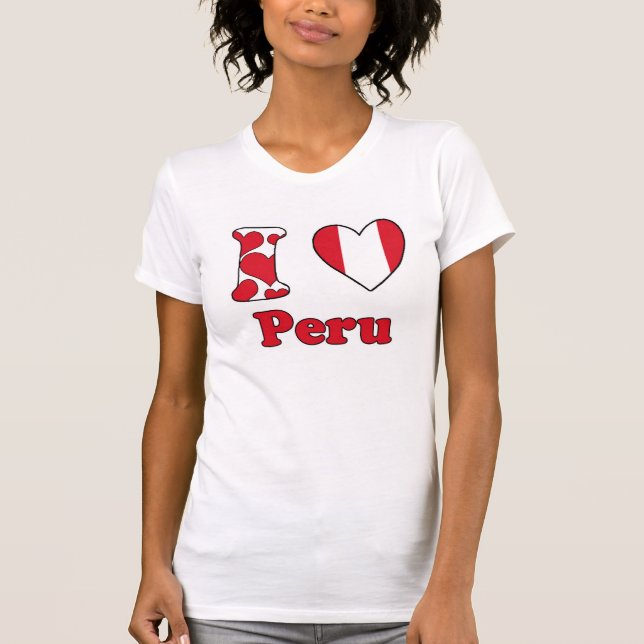 I love Peru T-Shirt (Vorderseite)