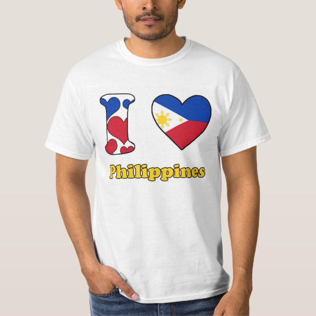 I love Philippines T-Shirt (Vorderseite)