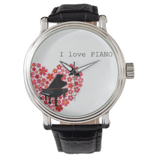 I love PIANO Watch　ピアノの腕時計 Armbanduhr