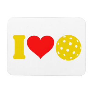 I love pickleball magnet