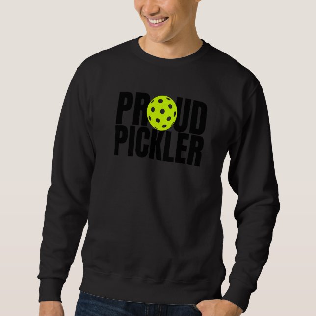 I Love Pickleball Player Sports  Pickleball Sweatshirt (Vorderseite)