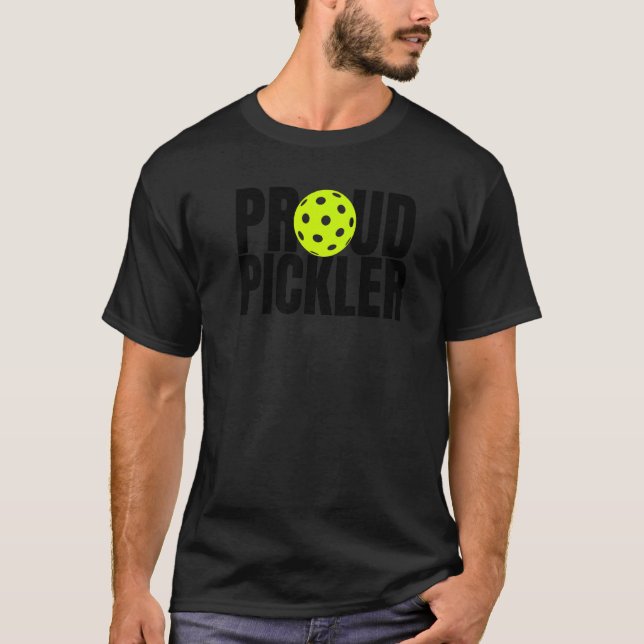 I Love Pickleball Player Sports  Pickleball T-Shirt (Vorderseite)
