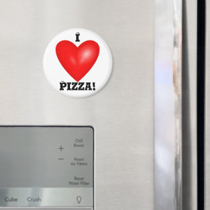 I Love Pizza Magnet
