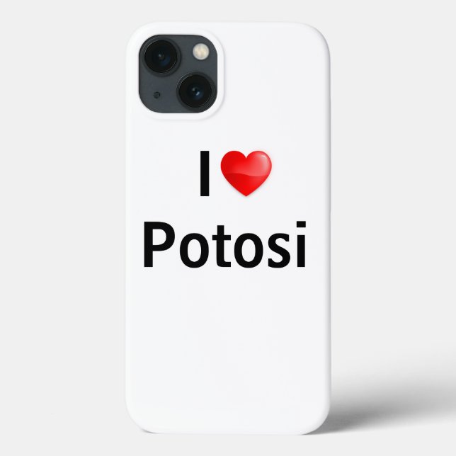 I love Potosi Case-Mate iPhone Hülle (Rückseite)