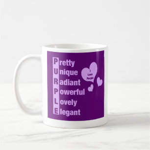 I love purple mug kaffeetasse