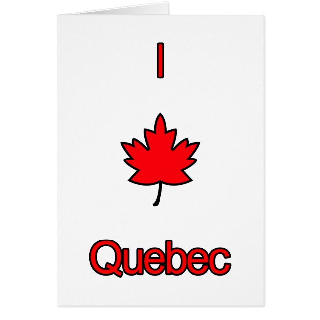 I Love Québec (Devant)