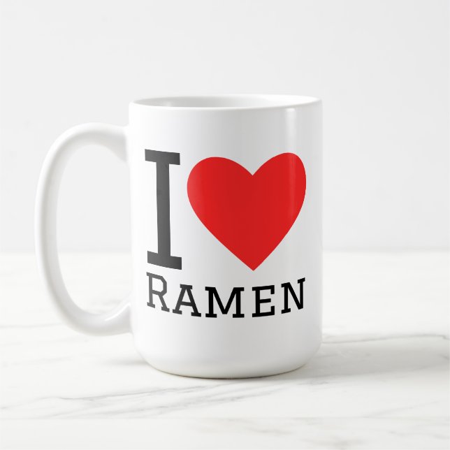I love ramen kaffeetasse (Links)