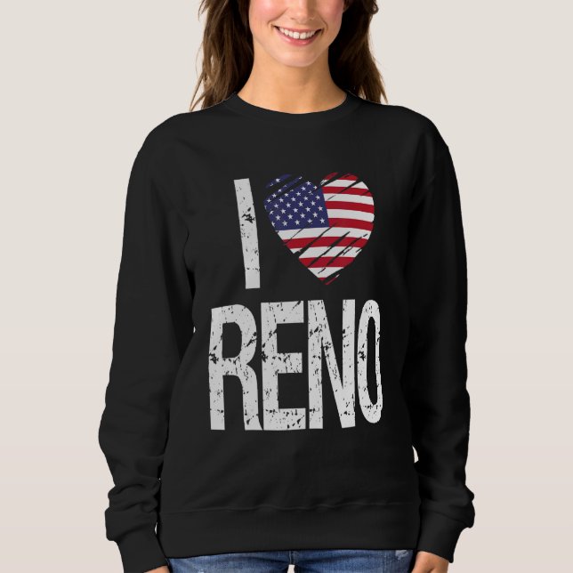 I Love Reno Sweatshirt (Vorderseite)