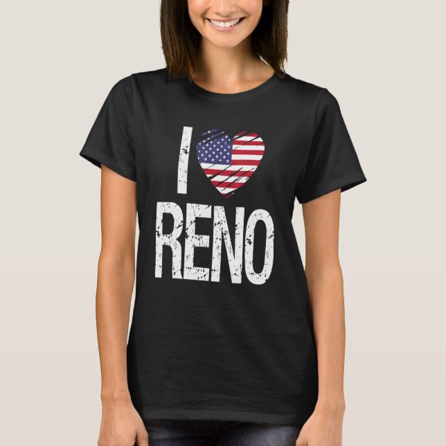 I Love Reno T-Shirt (Vorderseite)