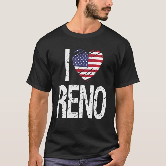 I Love Reno T-Shirt (Vorderseite)