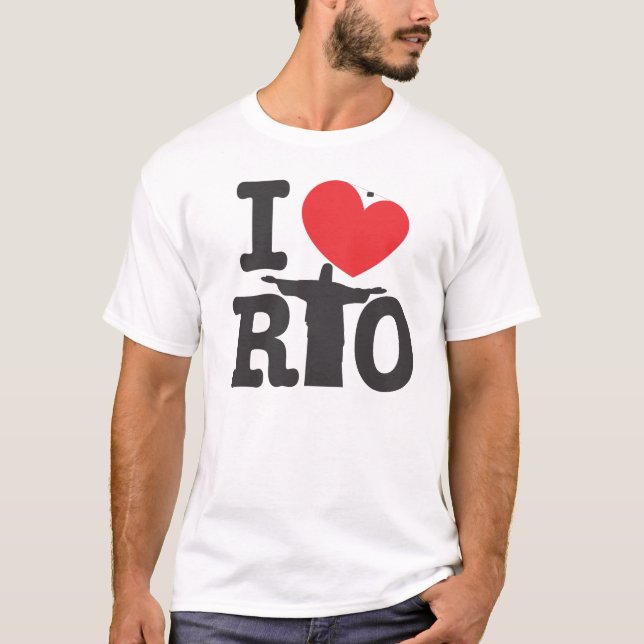 I love Rio T-Shirt (Vorderseite)