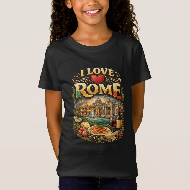 I Love Rome T-Shirt (Vorderseite)