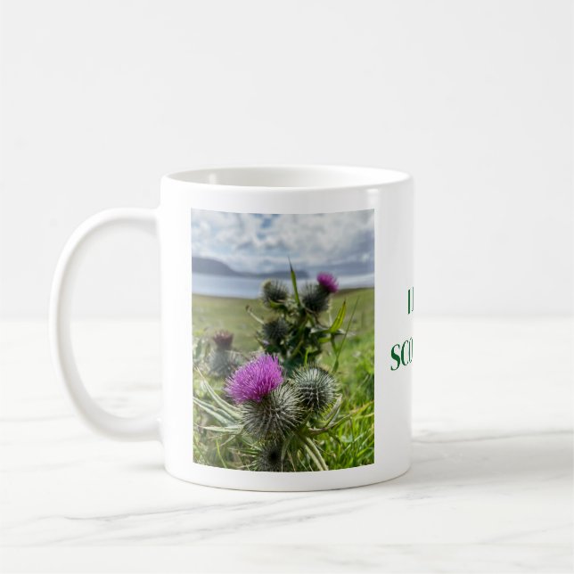 I love Scotland. Coffee mug (Gauche)