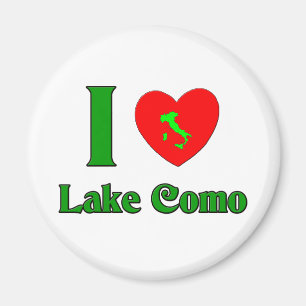 I Love See Como Italien Magnet