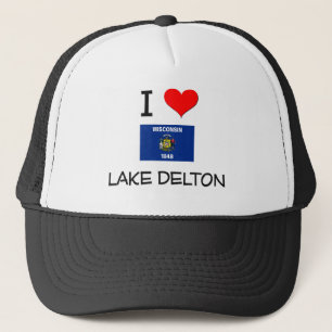 I Love See Delton Wisconsin Truckerkappe