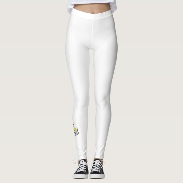 I Love Senior Softball Leggings 3 (Devant)