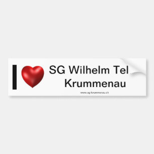 I Love SGWT Autoaufkleber